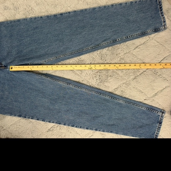 Vintage Levis 550 Tapered Leg Jeans Size 12 Deadstock 2001 Y2K NWT Medium Wash - Picture 7 of 15